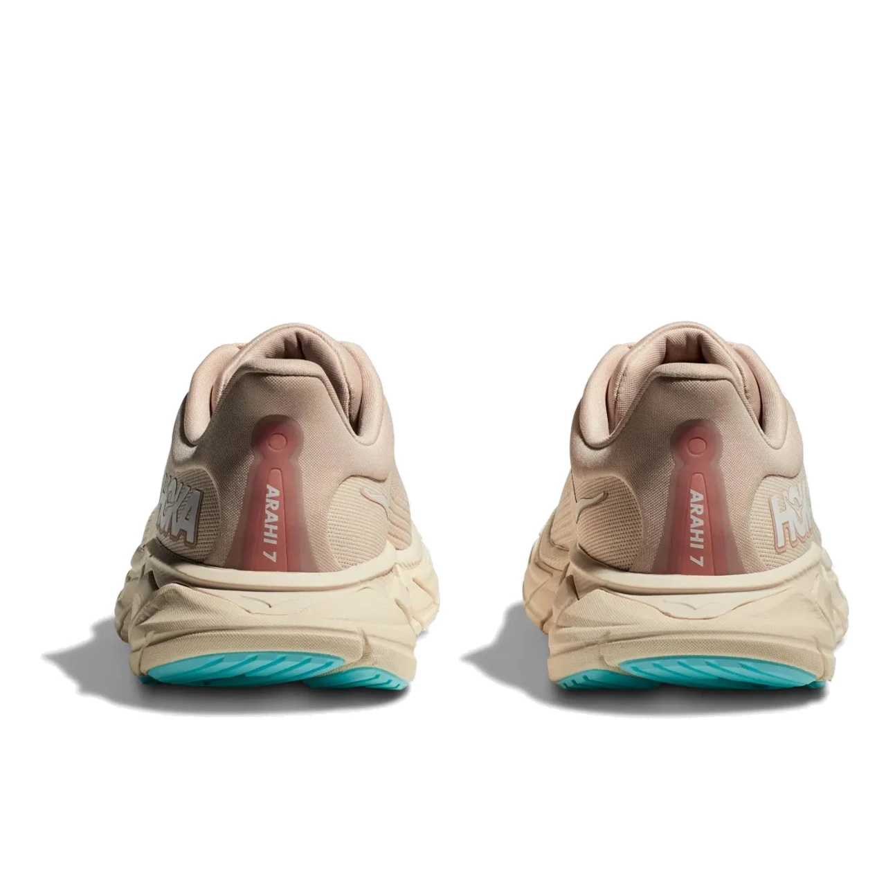 HOKA ONE ONE Women's Arahi 7 - Vanilla / Cream (Wide Width) - Image 4