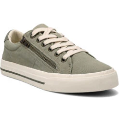 Taos Footwear Women's Z Soul - Sage / Olive Distressed