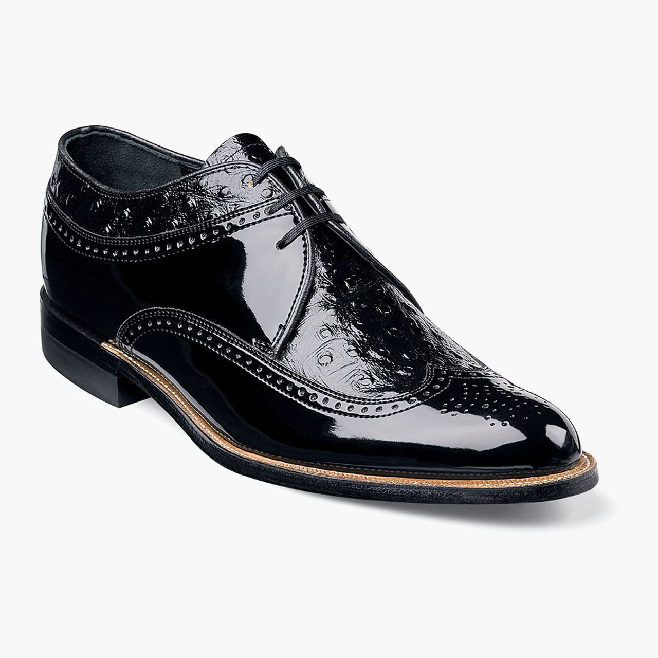Stacy Adams Men's Dayton Wingtip Oxford - Black