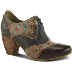 Spring Step L'Artiste Women's Adelvice-Fleur - Dark Plum