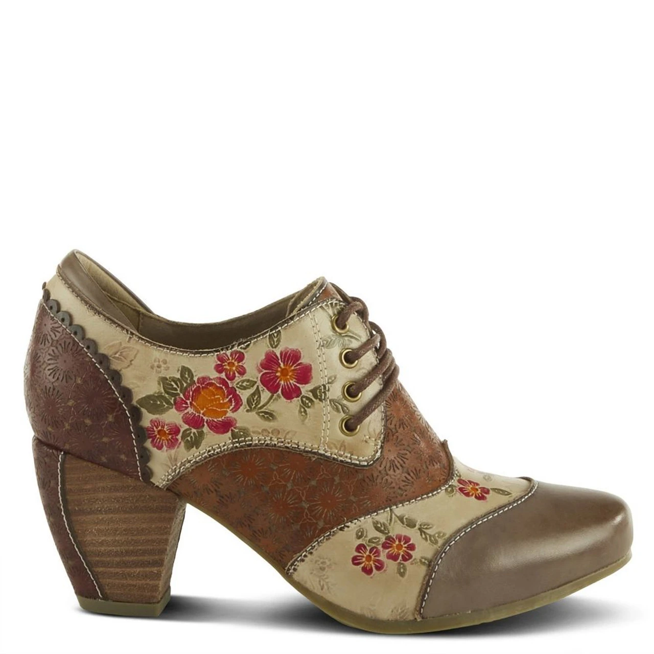 Spring Step L'Artiste Women's Adelvice-Fleur - Grey Multi - Image 2