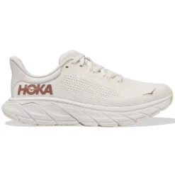 HOKA ONE ONE Women's Arahi 7 -Blanc De Blanc / Rose Gold (Medium Width)