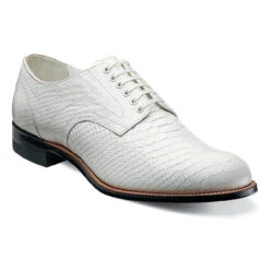 Stacy Adams Men's Madison Ox With Anaconda - White