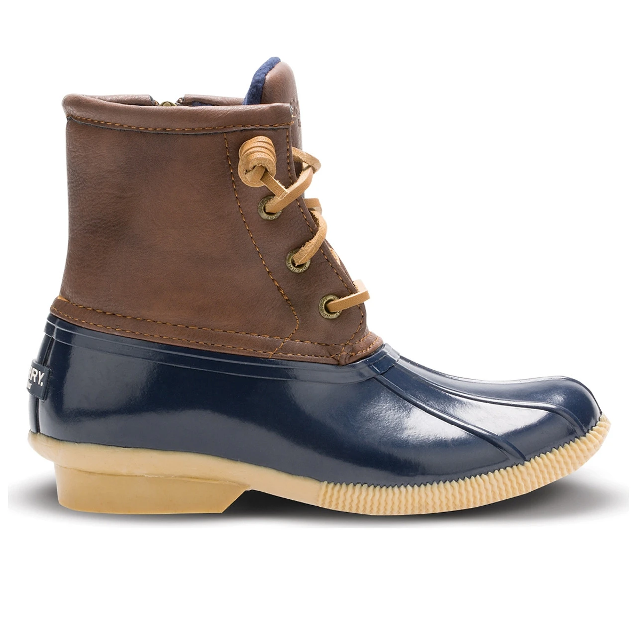 Sperry Top-Sider Sperry Big Kid's Saltwater Duck Boot - Navy - Image 2