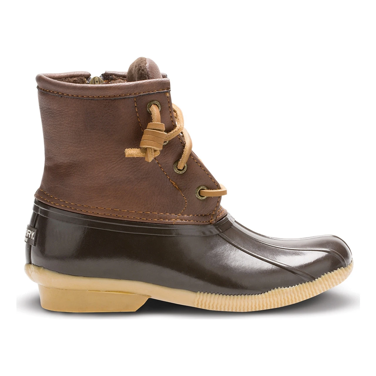 Sperry Top-Sider Sperry Big Kid's Saltwater Duck Boot - Brown - Image 2