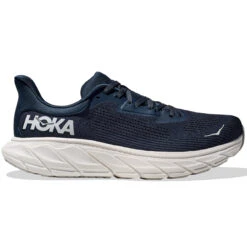 HOKA ONE ONE Men's Arahi 7 - Outer Space / White (Wide Width)
