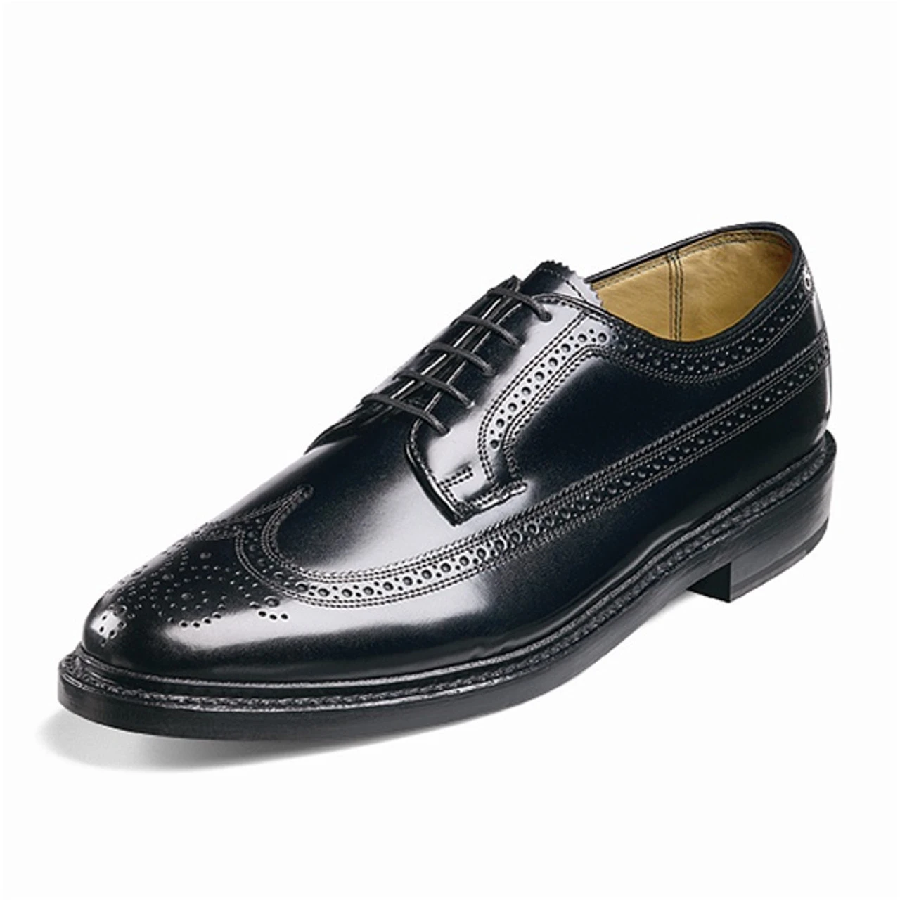 Florsheim Men's Kenmoor (Wing Tip Brogue) - Black