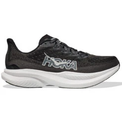 HOKA ONE ONE Men's Mach 6 - Black / White (Wide Width)