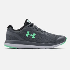 Under Armour Grade School Charged Impulse Running - Pitch Grey / Mod Grey