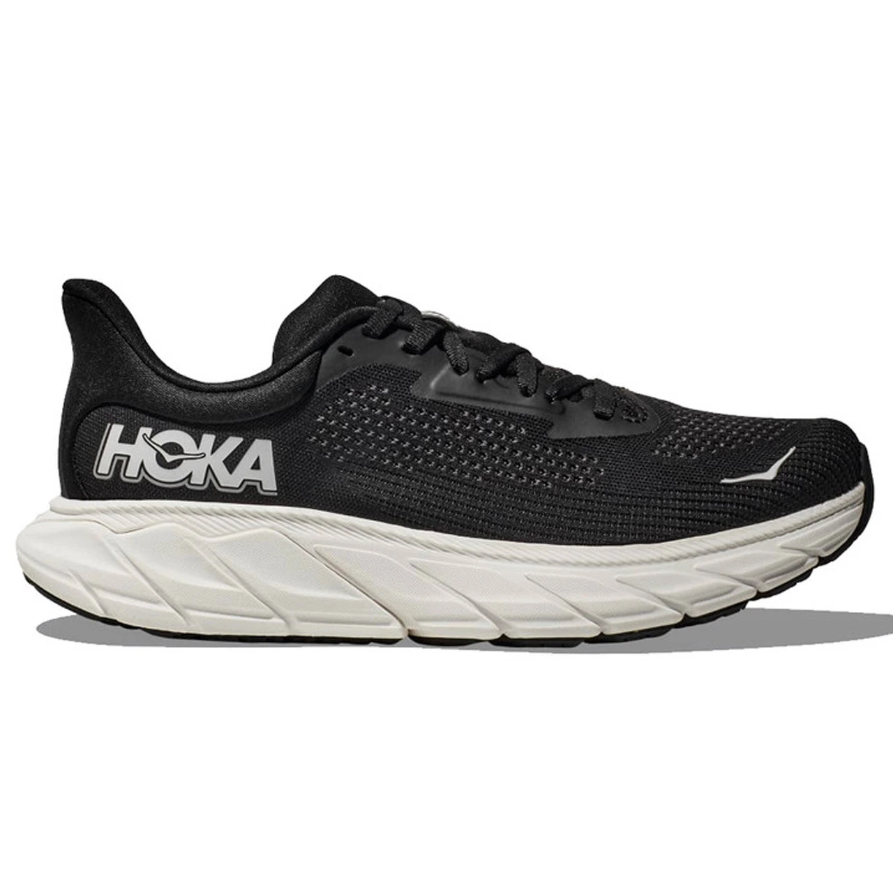HOKA ONE ONE Women's Arahi 7 - Black / White (Medium Width)