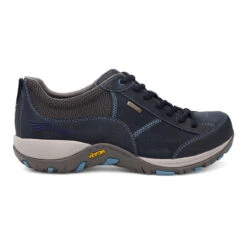 Dansko Women's Paisley - Navy Milled Nubuck (Wide Width)