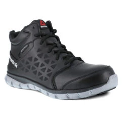 Reebok Men's Sublite Cushion Mid-Cut Work Boot - Black / Grey
