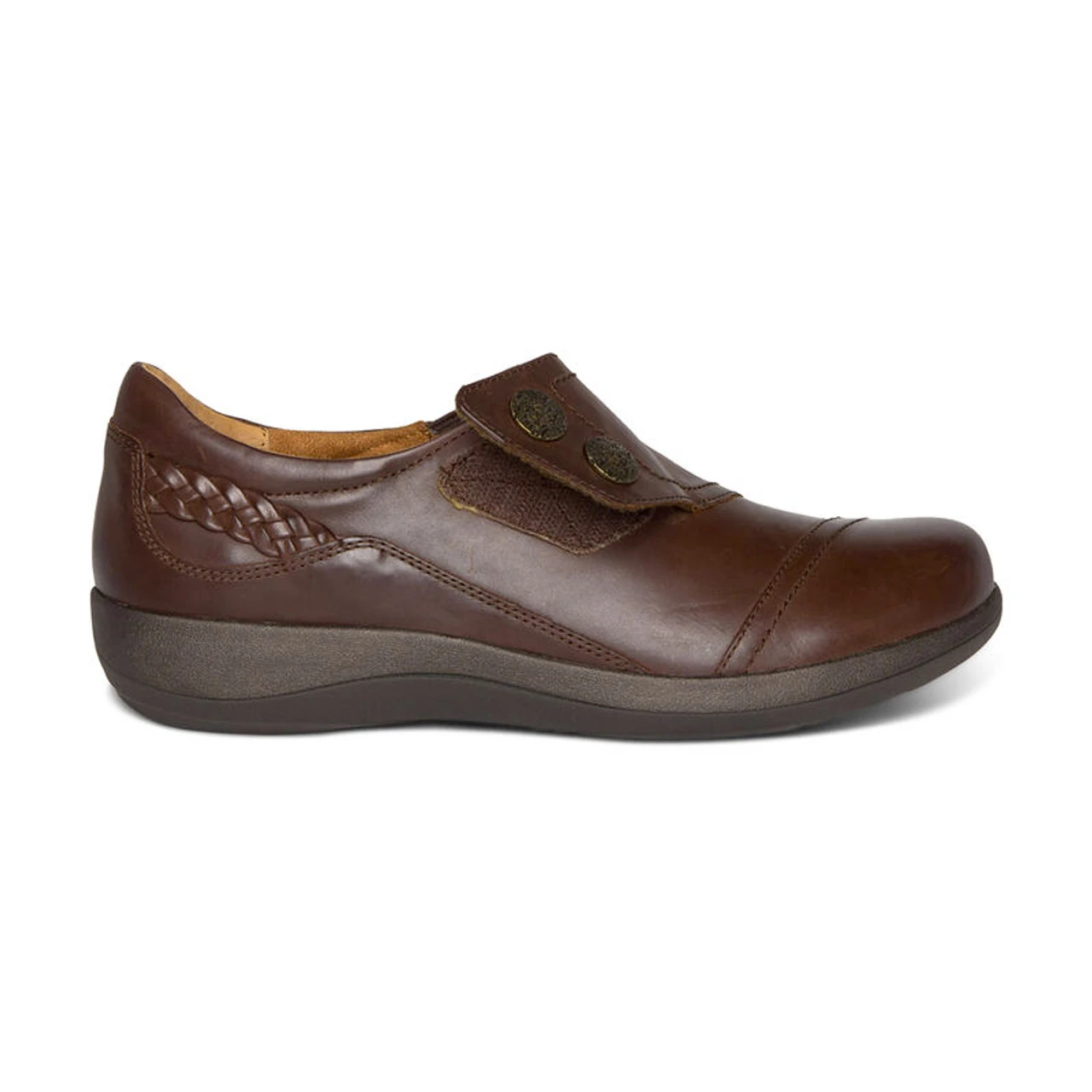 Aetrex Women's Karina Monk Strap - Brown - Image 3