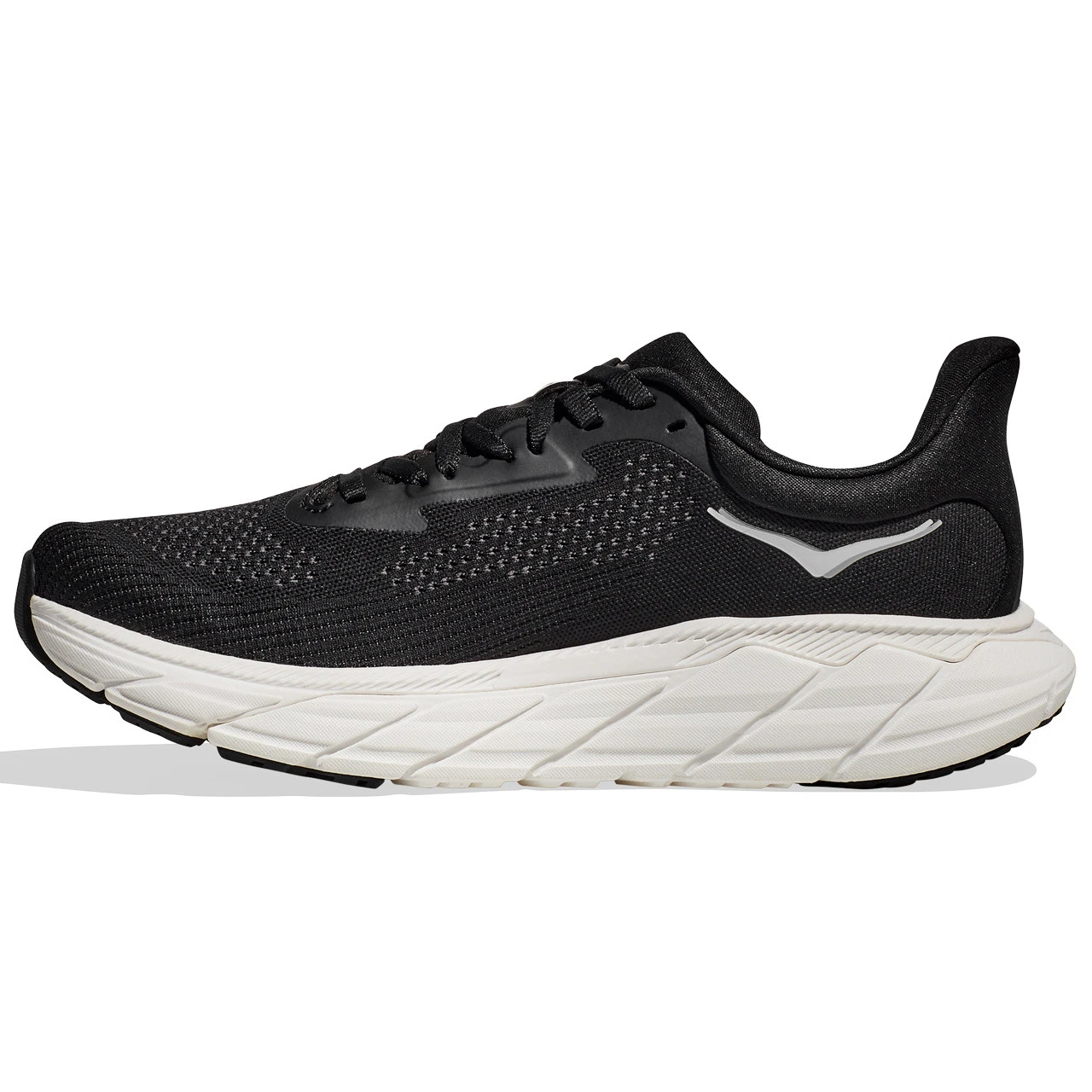 HOKA ONE ONE Women's Arahi 7 - Black / White (Medium Width) - Image 2