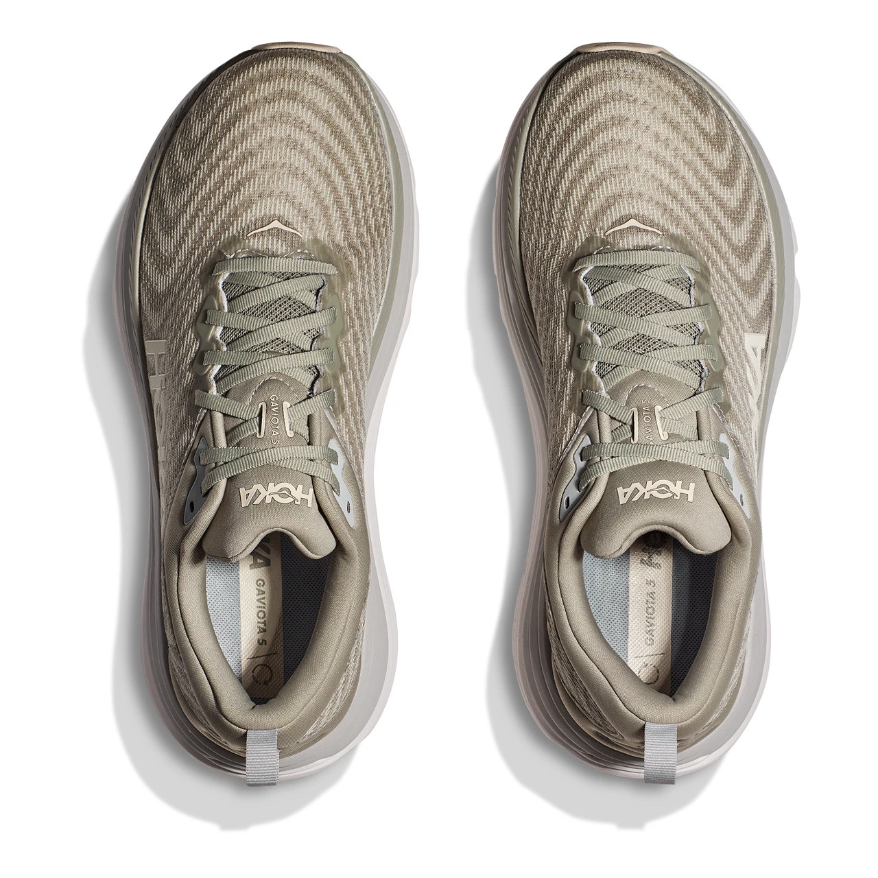 HOKA ONE ONE Men's Gaviota 5 - Barley / Oat Milk (Medium Width) - Image 7