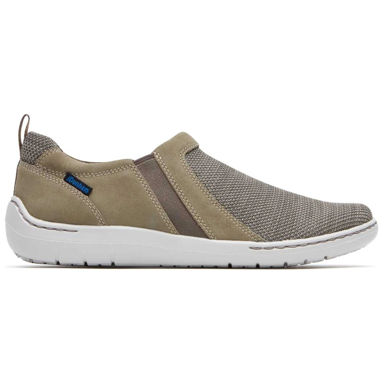 Dunham Men's Fitsmart Double Gore Slip-On - Taupe - Image 2
