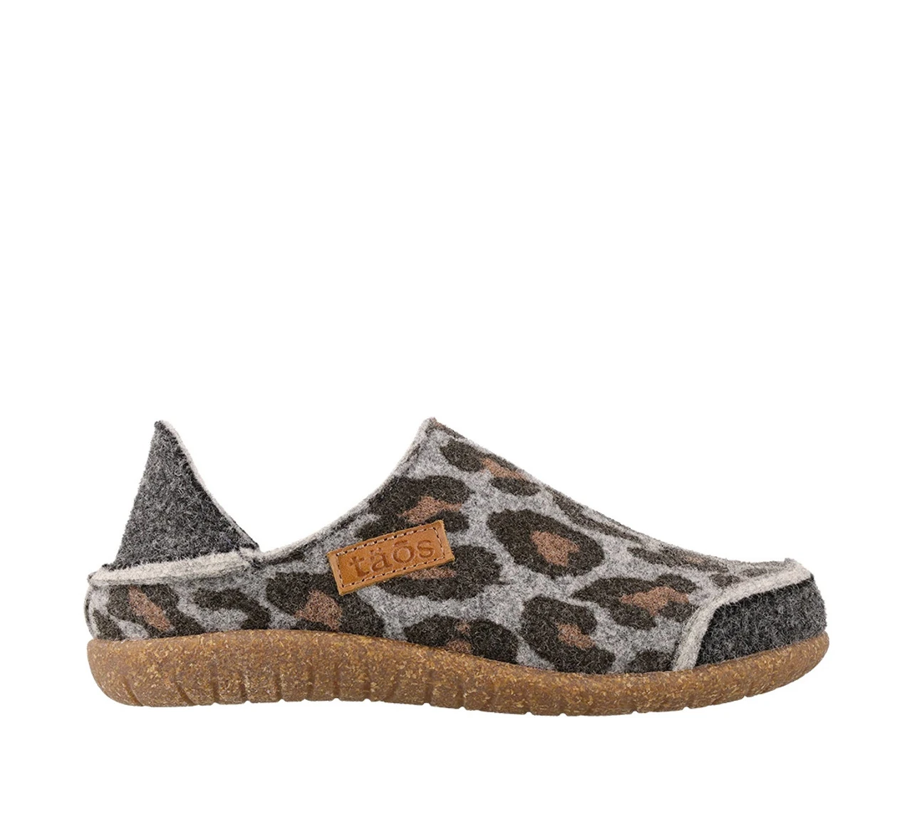 Taos Footwear Women's Convertawool - Charcoal Leopard - Image 2