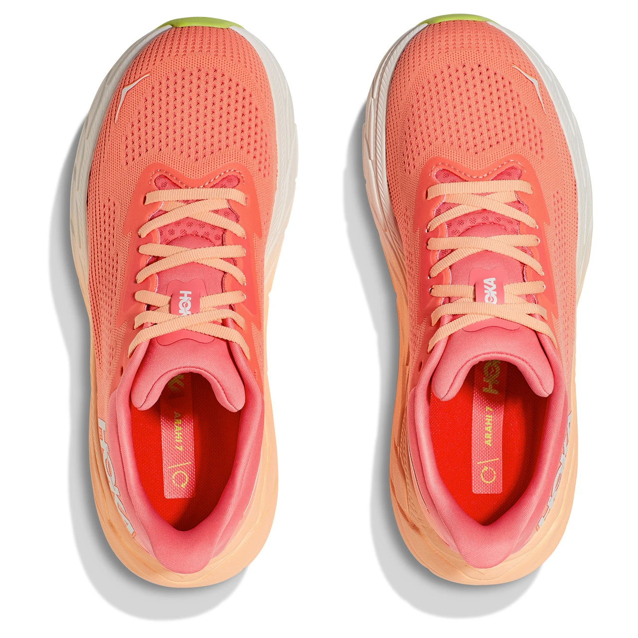 HOKA ONE ONE Women's Arahi 7 - Papaya / Coral (Medium Width) - Image 7