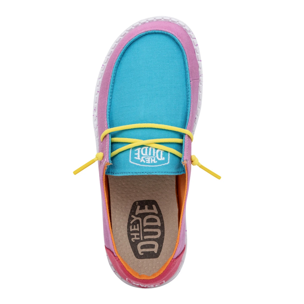 Hey Dude Youth Wendy Slub Canvas - Color Block - Image 3