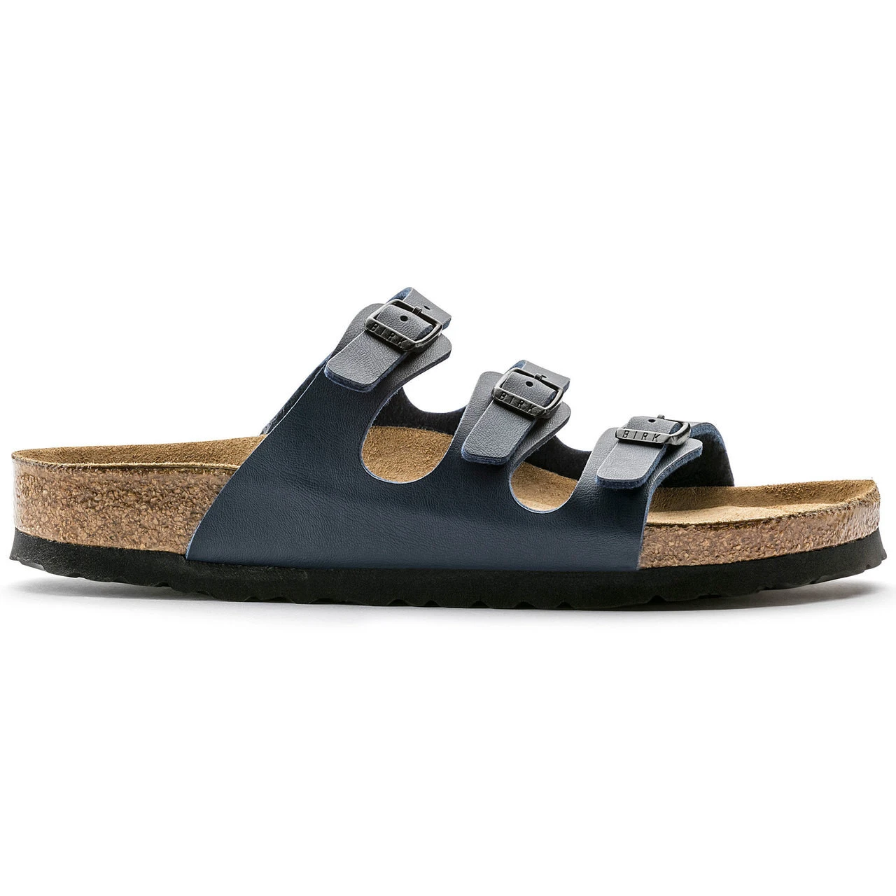 Birkenstock Women's Florida Soft Footbed - Blue (Regular Width) - Image 2