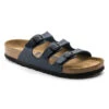 Birkenstock Women's Florida Soft Footbed - Blue (Regular Width)