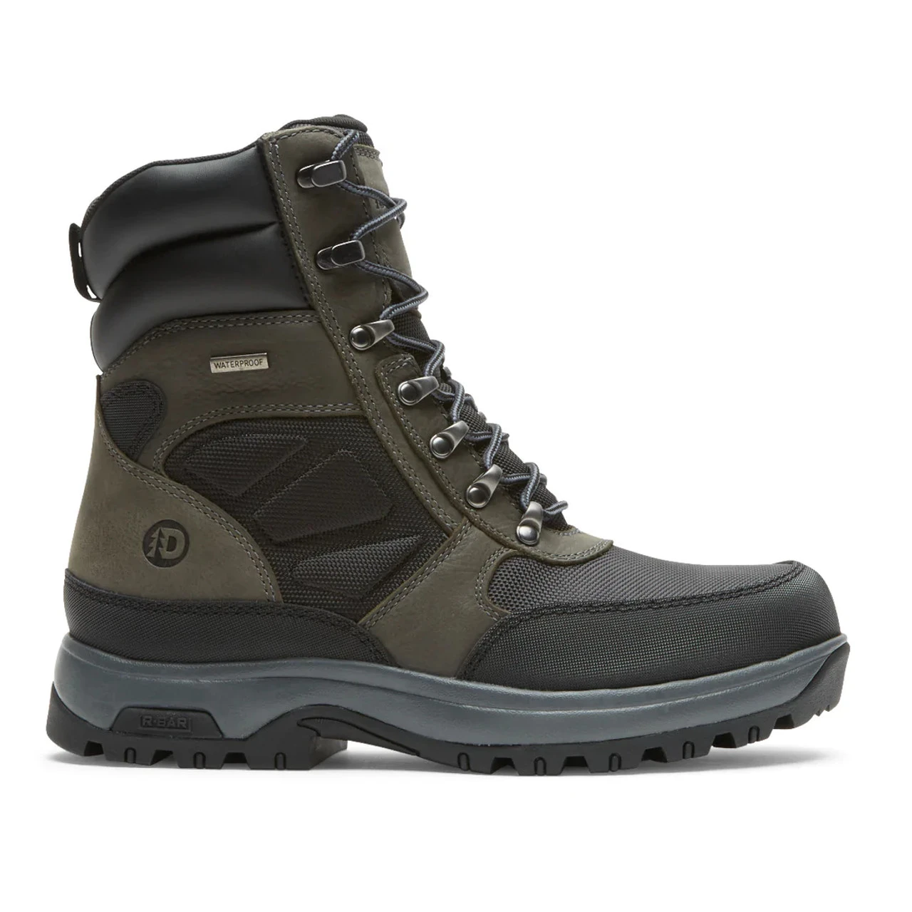 Dunham Men's 8000Works 8-Inch Ubal - Black / Castlerock - Image 2