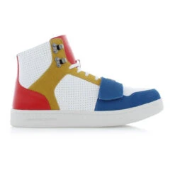 Creative Recreation Men's Cesario Lux - White/ Red / Blue