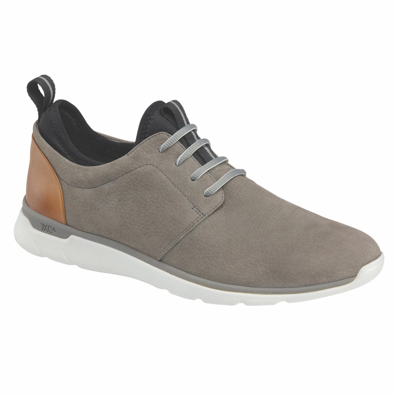 Johnston & Murphy Men's XC4 Prentiss Plain Toe - Gray WP Nubuck