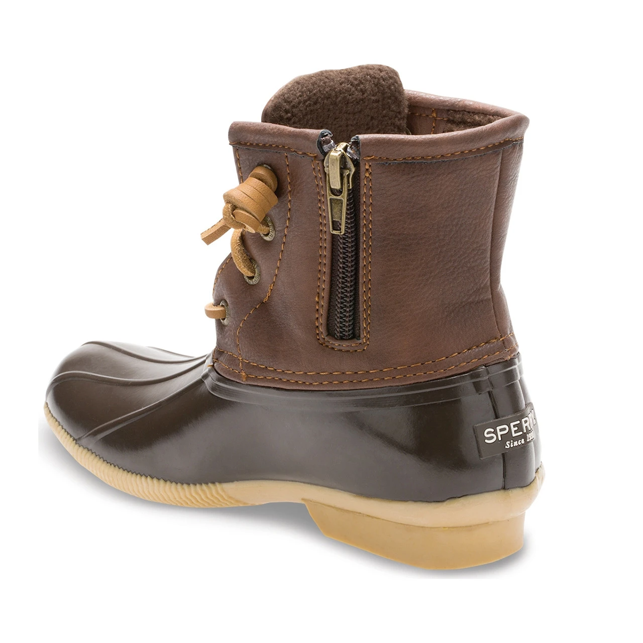 Sperry Top-Sider Sperry Big Kid's Saltwater Duck Boot - Brown - Image 3