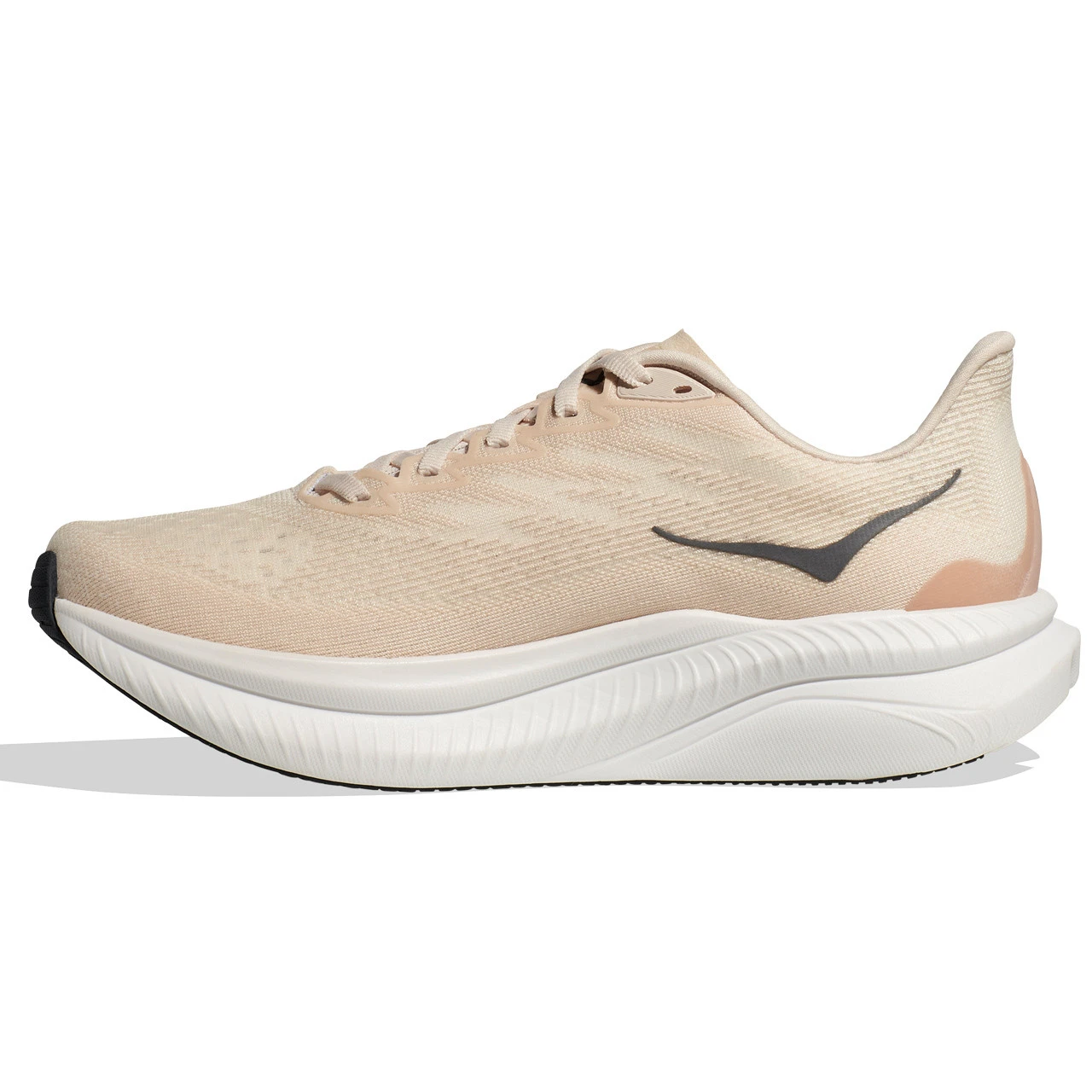 HOKA ONE ONE Women's Mach 6 -Eggnog / Vanilla (Medium Width) - Image 2