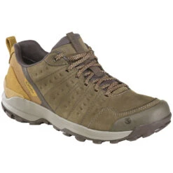 Oboz Footwear Men's Sypes Low Leather Waterproof - Wood
