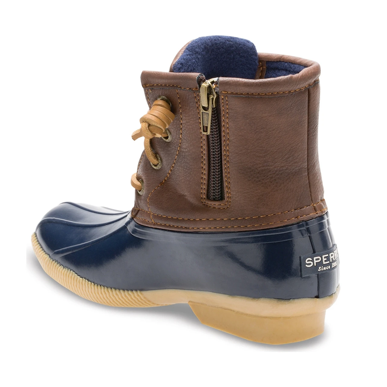 Sperry Top-Sider Sperry Big Kid's Saltwater Duck Boot - Navy - Image 3
