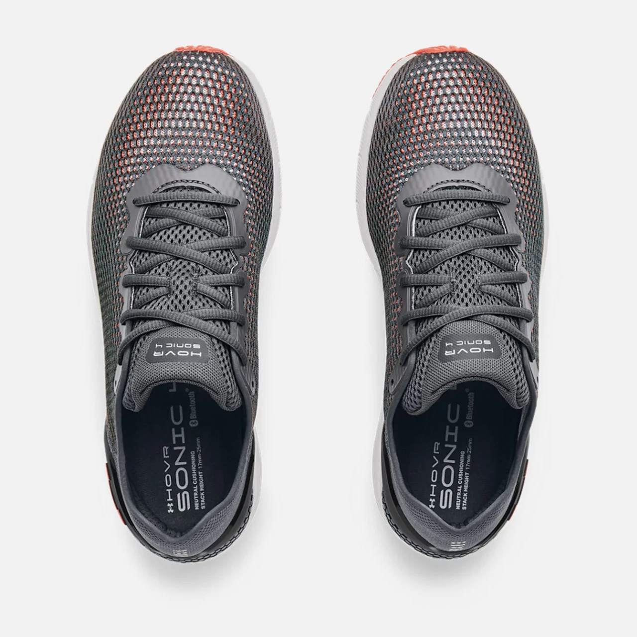 Under Armour Men's HOVR Sonic 4 Running - Pitch Grey / Halo Grey - Image 4