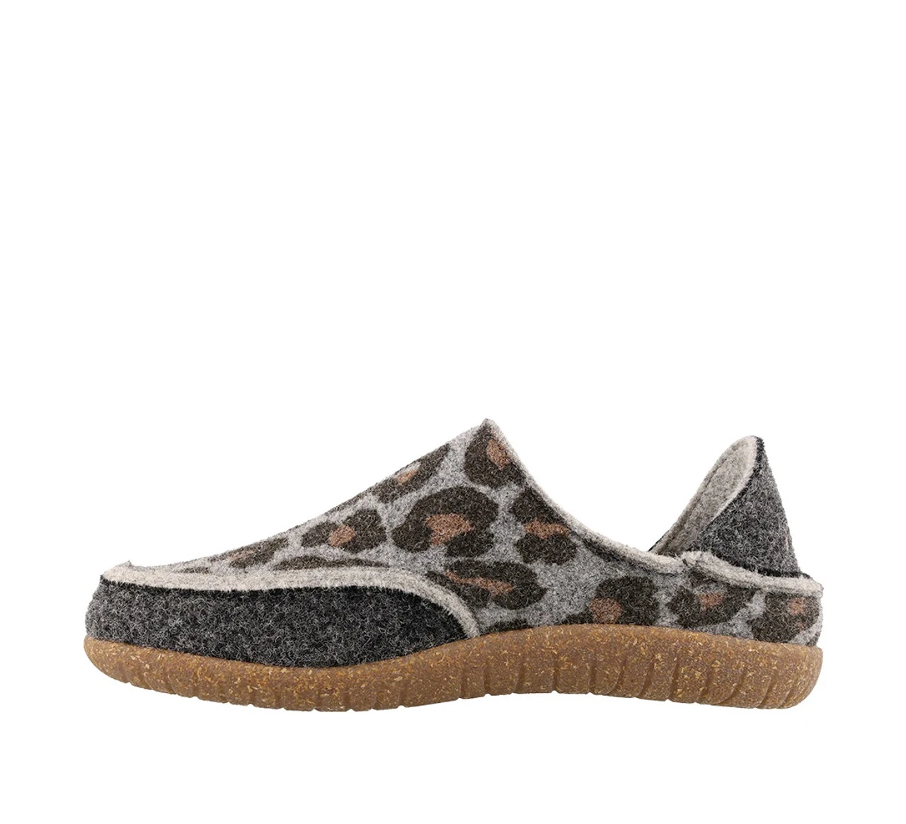 Taos Footwear Women's Convertawool - Charcoal Leopard - Image 3