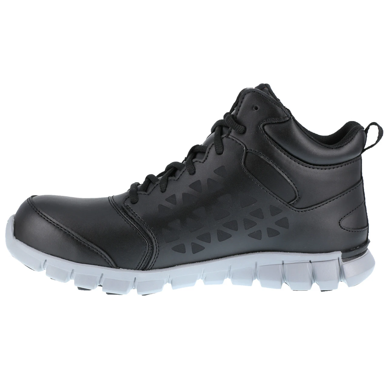 Reebok Men's Sublite Cushion Mid-Cut Work Boot - Black / Grey - Image 4