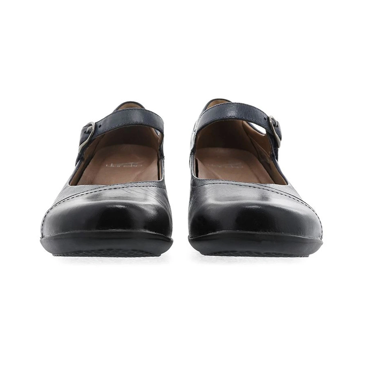 Dansko Women's Fawna - Navy Burnished Calf - Image 4