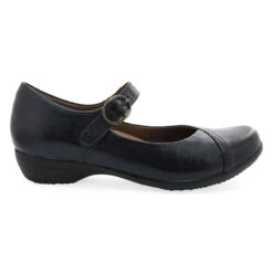 Dansko Women's Fawna - Navy Burnished Calf