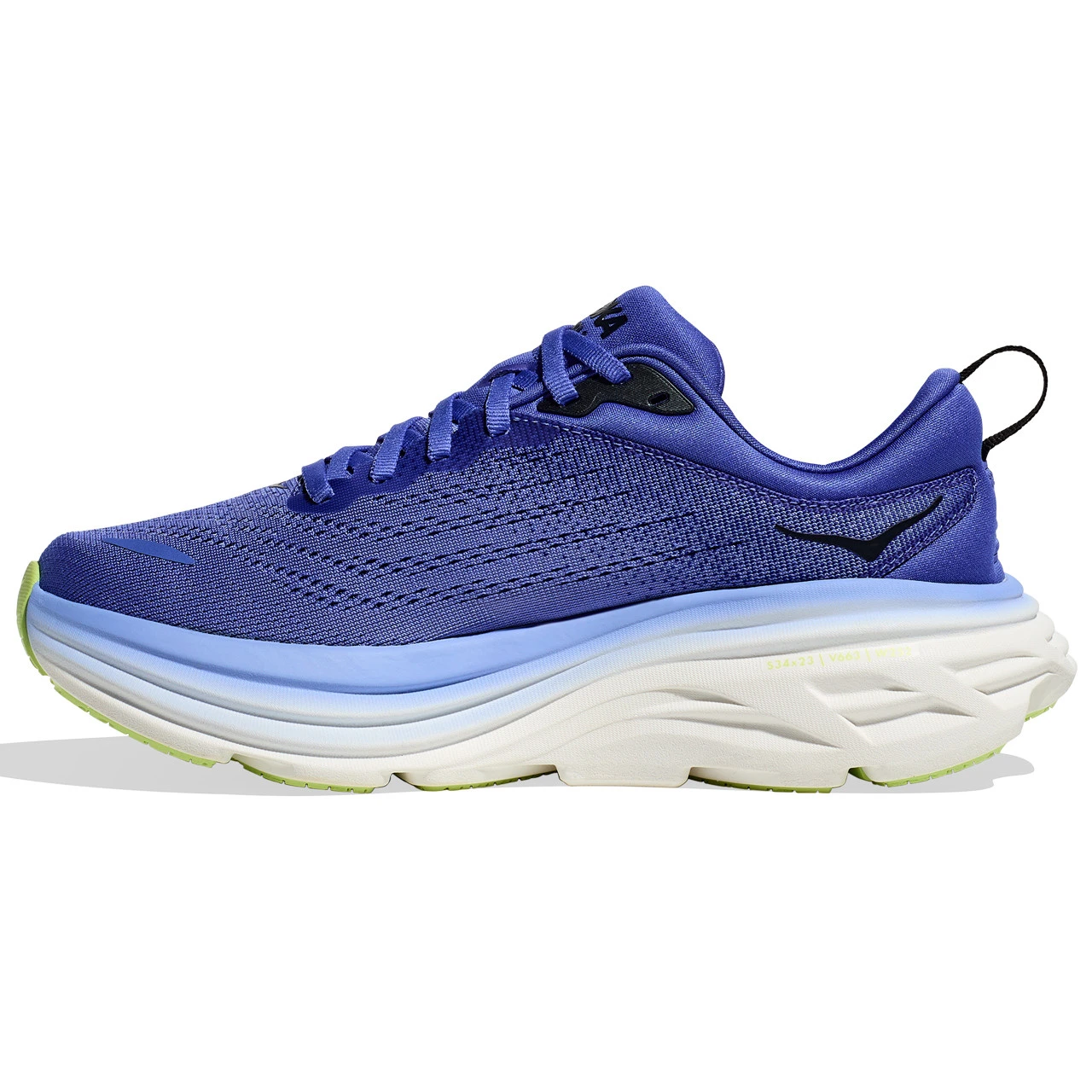 HOKA ONE ONE Women's Bondi 8 - Stellar Blue / Cosmos (Medium Width) - Image 2
