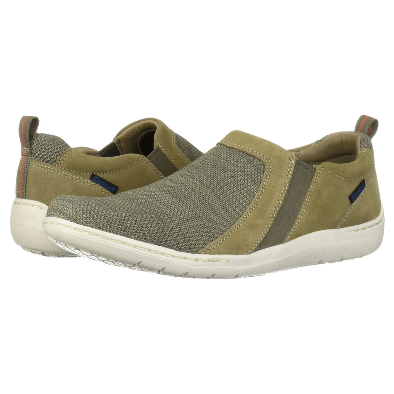 Dunham Men's Fitsmart Double Gore Slip-On - Taupe - Image 6