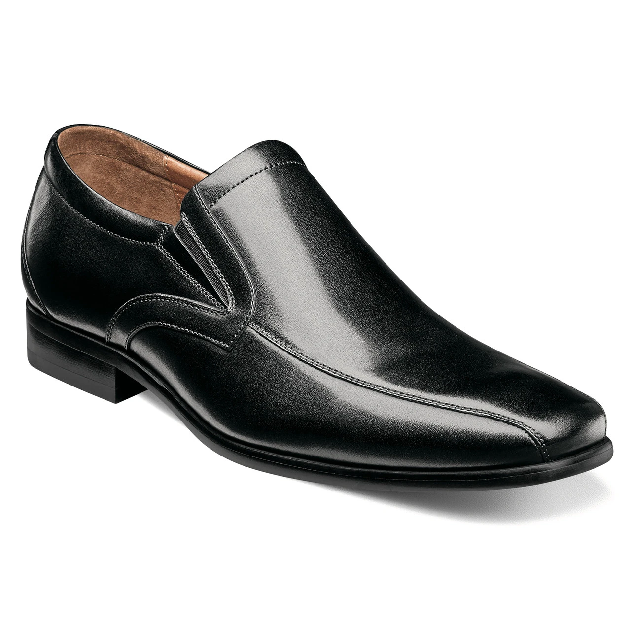 Florsheim Men's Postino Bike Toe Slip On - Black