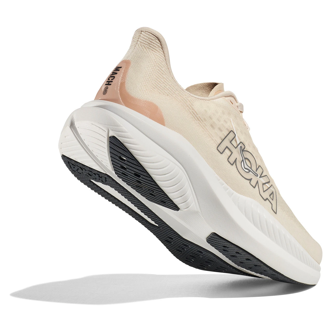 HOKA ONE ONE Women's Mach 6 -Eggnog / Vanilla (Medium Width) - Image 5