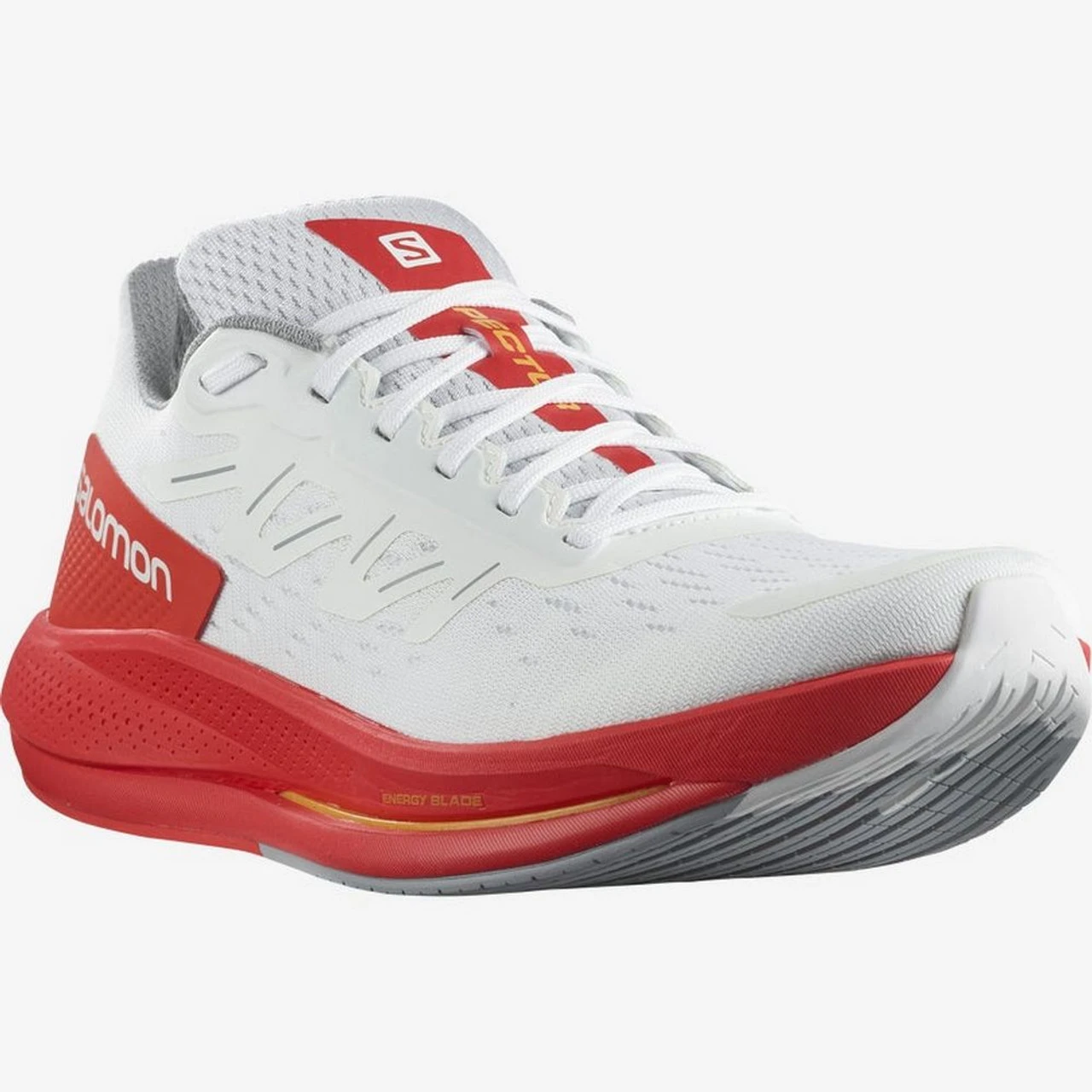 Salomon Men's Spectur - White / Poppy Red / Blazing Orange - Image 3