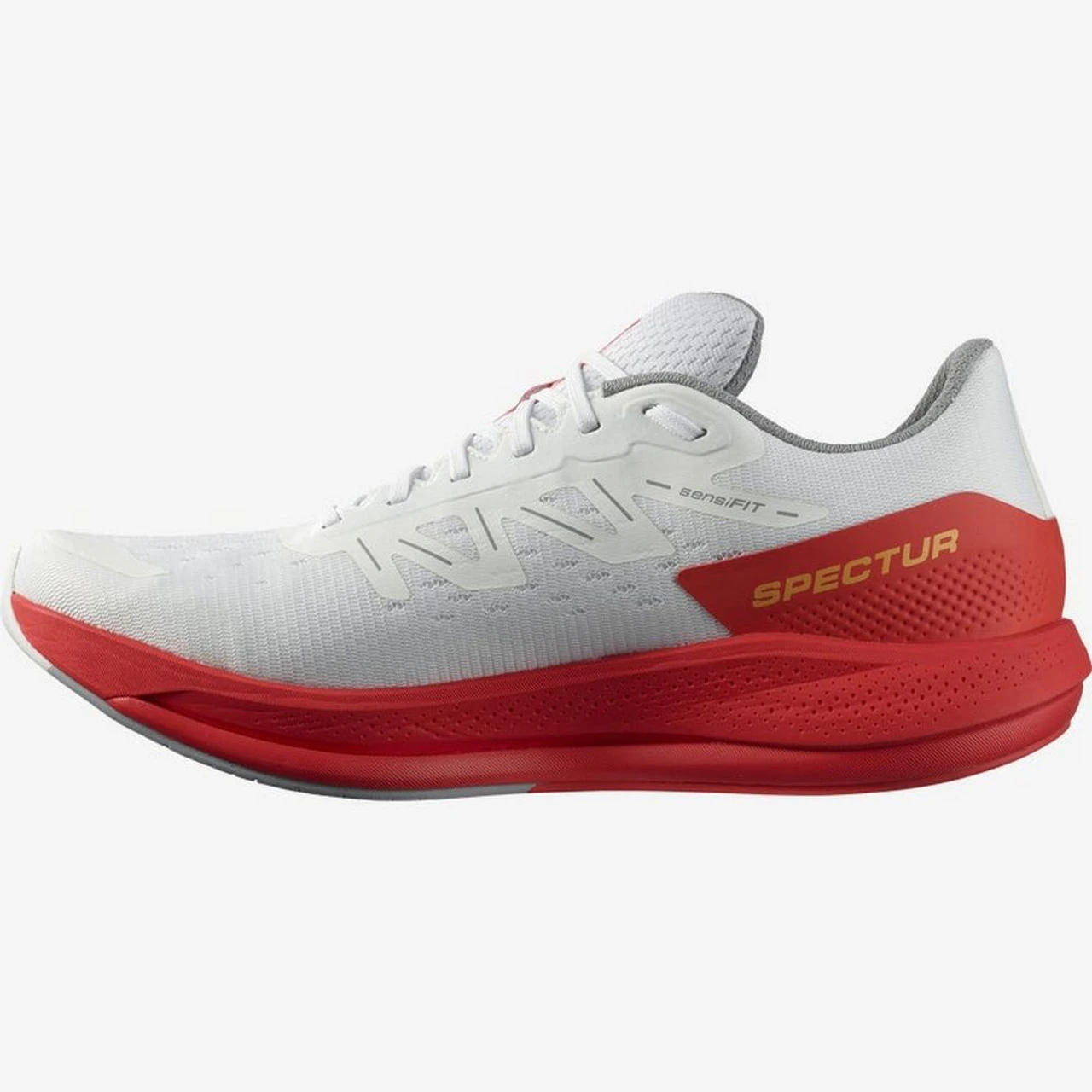 Salomon Men's Spectur - White / Poppy Red / Blazing Orange - Image 2