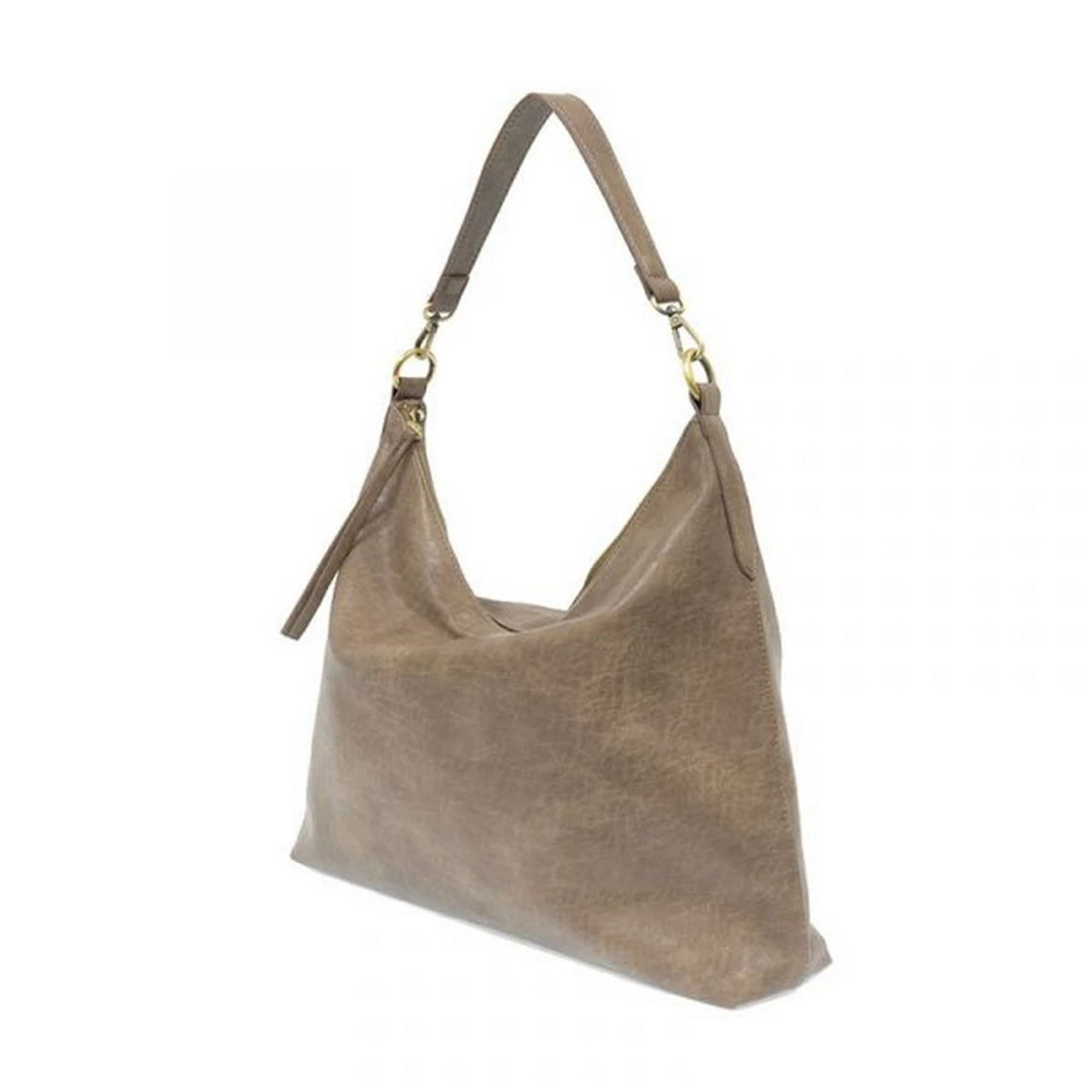 Joy Susan Sloane Slouchy Hobo Bag - Taupe - Image 4