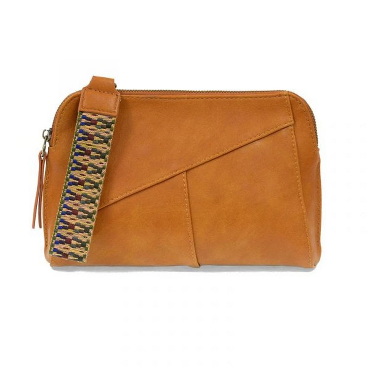 Joy Susan Gigi Crossbody With Woven Wristlet Strap - Honeycomb