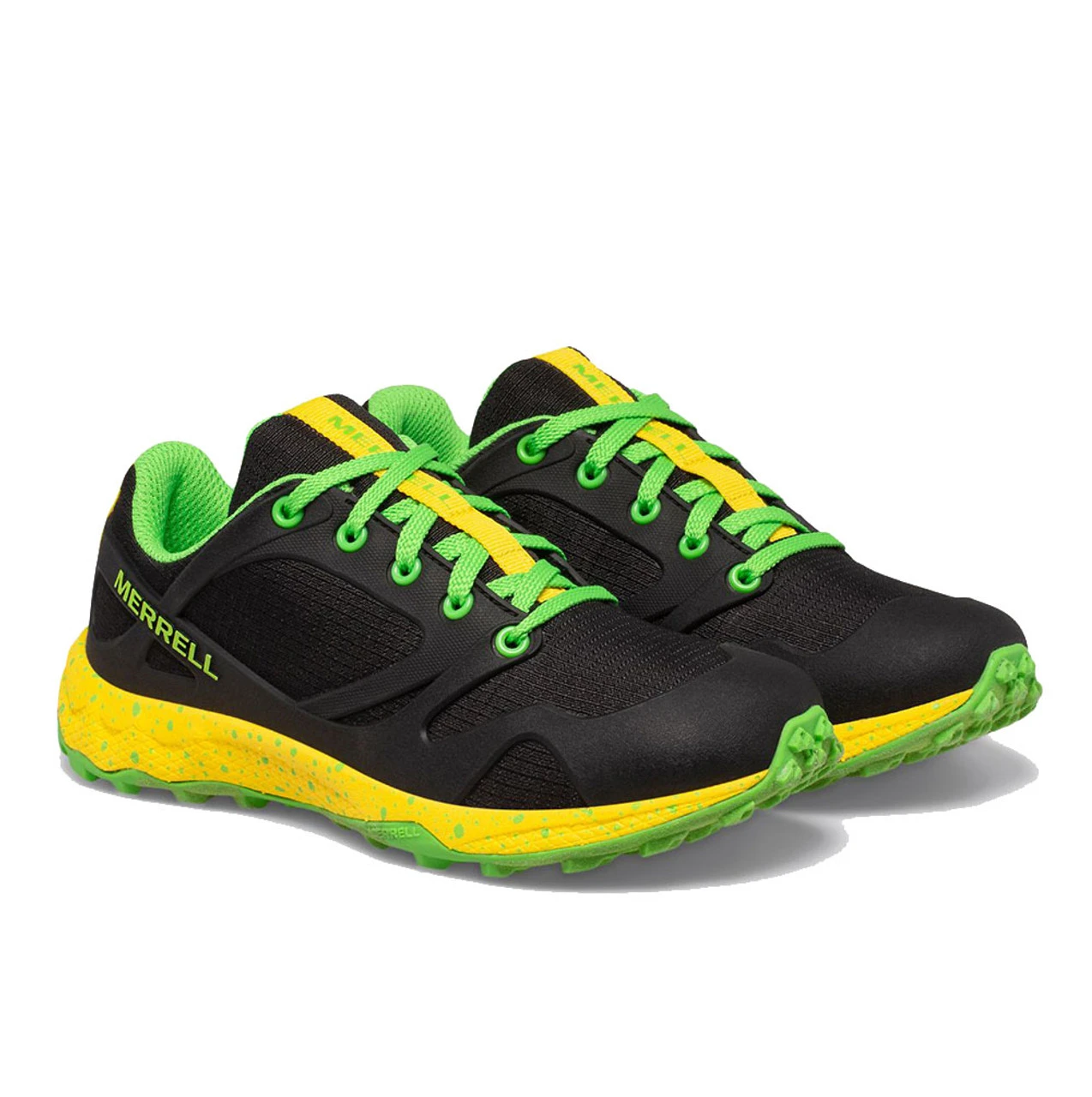 Merrell Big Kid's Altalight Low Shoe - Black / Lemon - Image 2