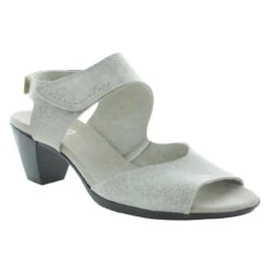 Munro Women's Fabiana - Silver Metallic Nubuck