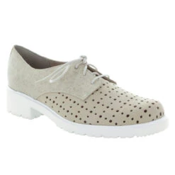 Munro Women's Durell - Beige Nubuck / Beige Print