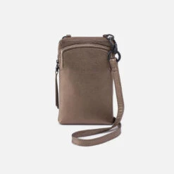 Hobo Bags Nila Phone Crossbody - Pewter