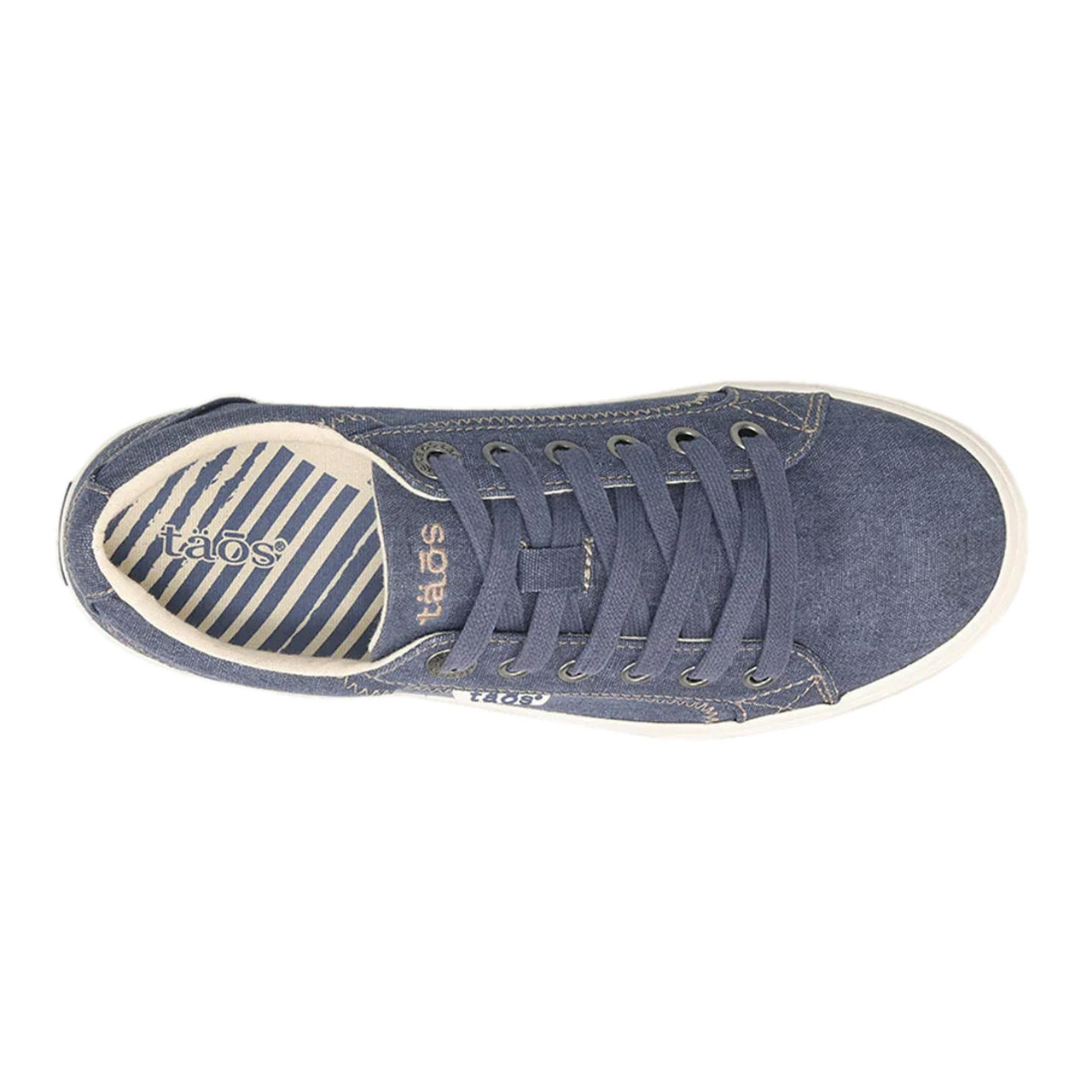 Taos Footwear Women's Plim Soul - Blue Wash Canvas - Image 2